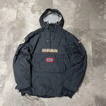 NAPAPIJRI 아노락 자켓 90s 블랙