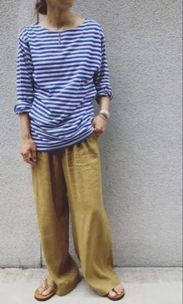 67nowos 보더 긴팔 티셔츠 nowos 완판템 인기 아이템