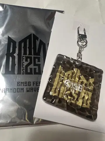 BMSG FES'25 랜덤 웨이브 키링 BMSG