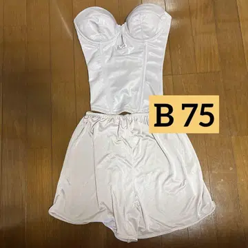 브라이덜 블룸 브라이덜 블루 뷔스티에 이너 상하의 세트