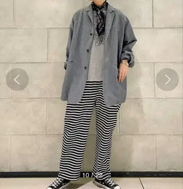 [ journal standard luxe ] 드라이 이지 팬츠 보더