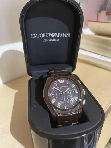 EMPORIO ARMANI CERAMICA 크로노그래프