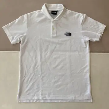 [ 새상품급 ] THE NORTH FACE 화이트 피케 셔츠 M