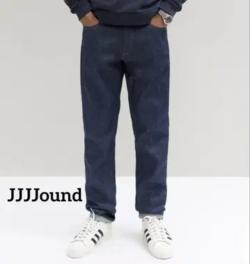 JJJJound 슬림 셀비지 데님 진 31