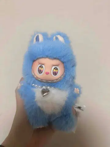 지모모 zimomo 파란 동물 캐릭터 봉제 인형