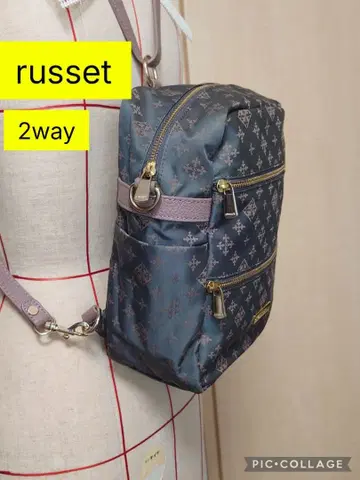 [새상품급] 러셋 백팩 숄더백 2way