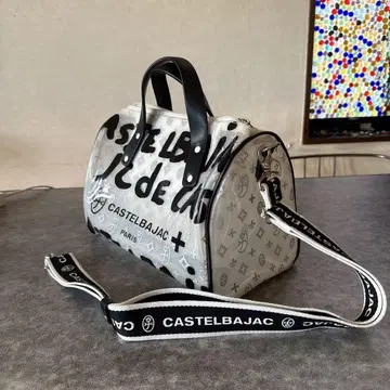 CASTELBAJAC 숄더백 투명/블랙