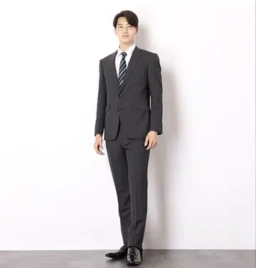 다크 그레이 비즈니스 정장 슬랙스 포함