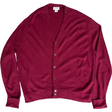ARROW made in usa 가디건 80s 와인 레드 XL