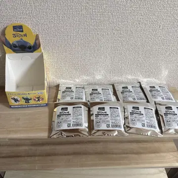 스티치 블라인드 푹신푹신 캔뱃지 전 8종 컴플리트 세트
