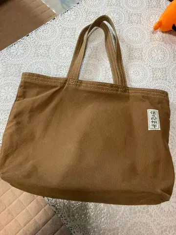 신잔로 캔버스 토트백