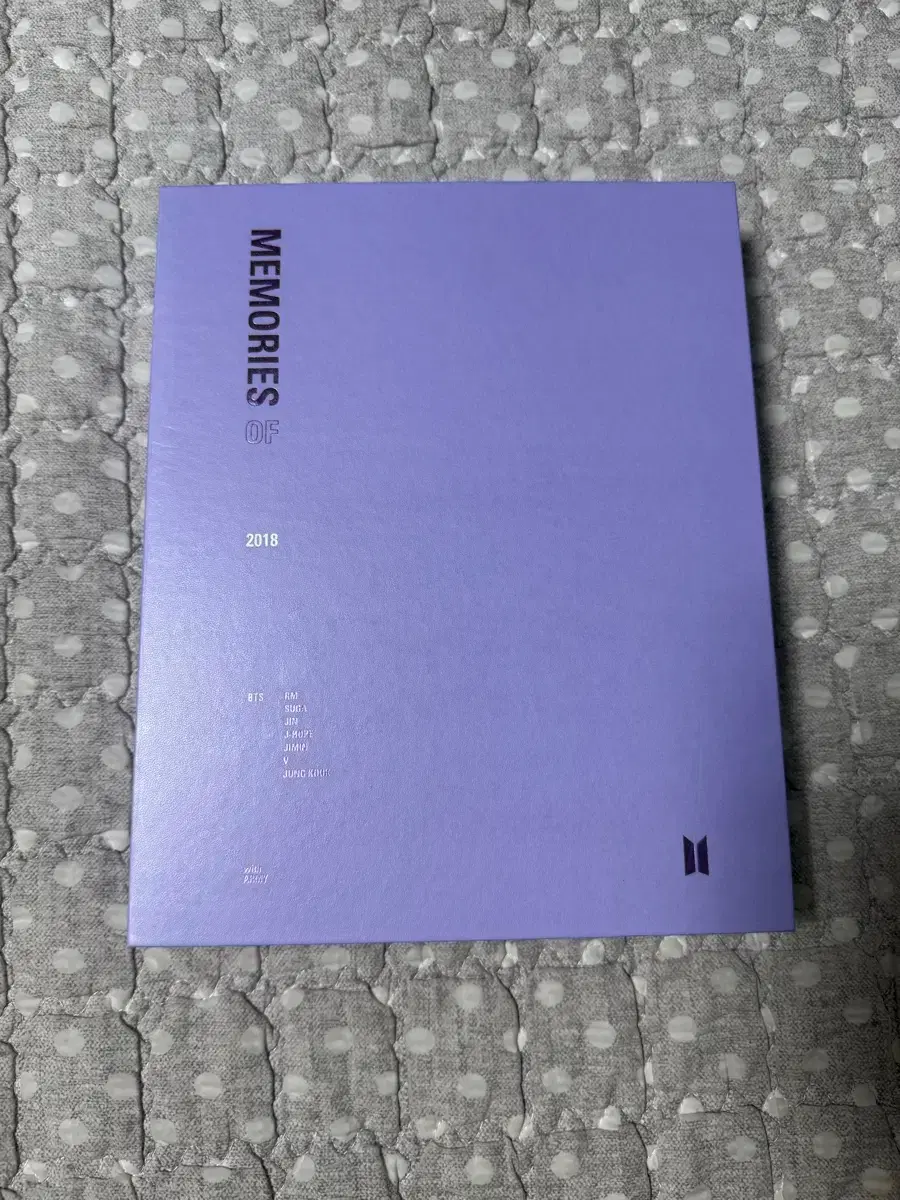 Bangtan 2018 Memories wts