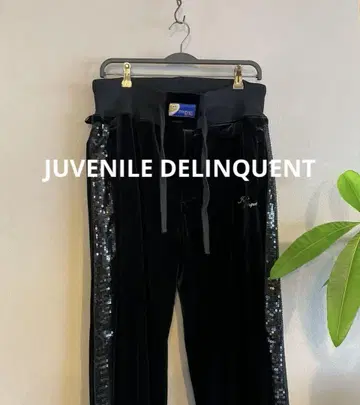 JUVENILE DELINQUENT 벨벳 저지 사이즈 L