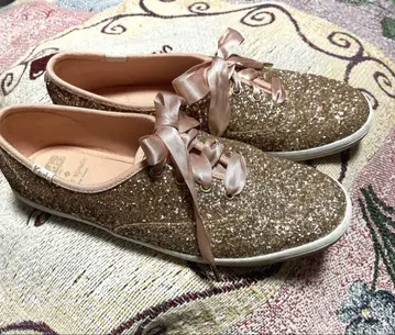 Kate Spade Keds satin ribbon shoes