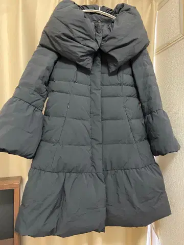 TO BE CHIC 다운 코트 숄카라