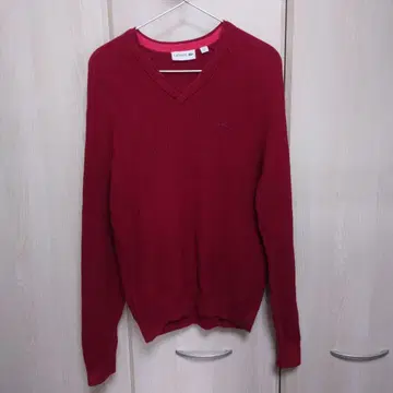 LACOSTE 라코스테 빨간색 스웨터