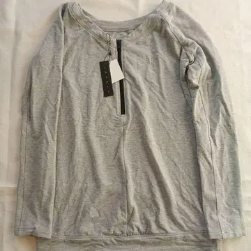 띠어리 그레이 지퍼 맨투맨 미사용 새상품 가을/겨울