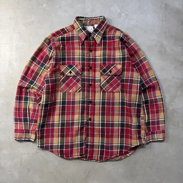 60-70s FIVE BROTHER flannel shirt