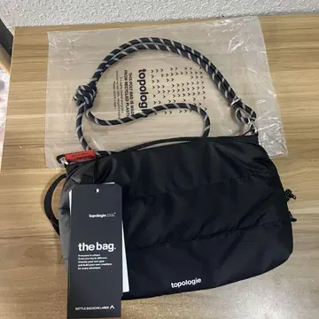 topologie 숄더백 블랙