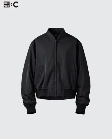 UNIQLO 보머 자켓 블랙 XL