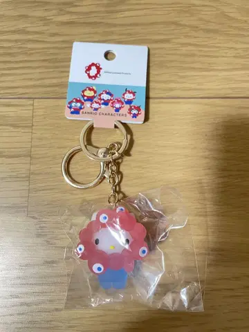 만박 클리어 키티 키링