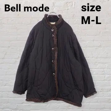 Bell mode 퍼 트리밍 퀼팅 자켓 블랙 브라운 가을/겨울