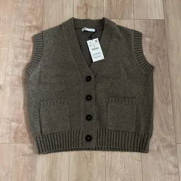 새상품 ZARA 니트 베스트 S