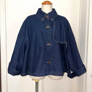 ZARA 판초풍 데님 자켓