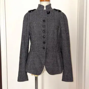 ZARA 나폴레옹풍 세련된 울 코트 S