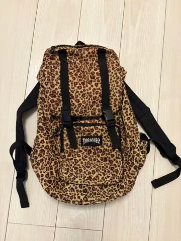 THRASHER 레오파드 무늬 백팩