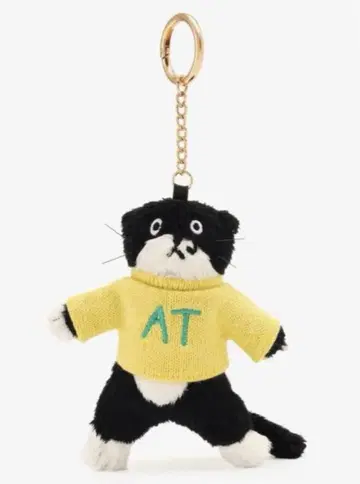 애프터눈 티 최영주 봉제 인형 참 검은 고양이 마스코트