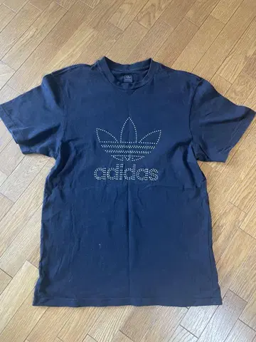 [ adidas 아디다스 ] 반팔 T셔츠 구제 의류 큐빅 여성용