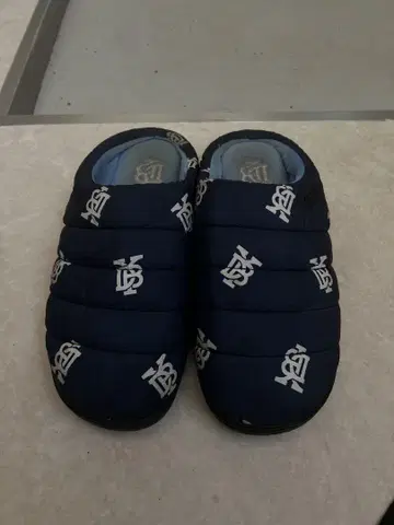 SUBU 네이비 로고 샌들 수납 봉투 포함
