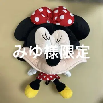 미니 마우스 봉제 인형 모자