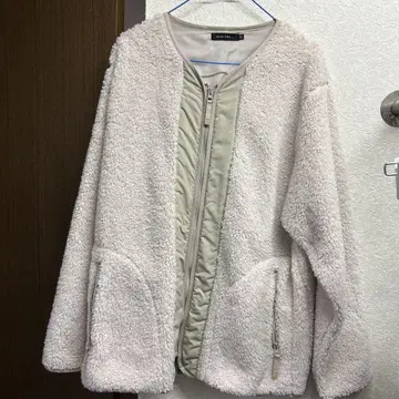 nikoand 화이트 보아 자켓