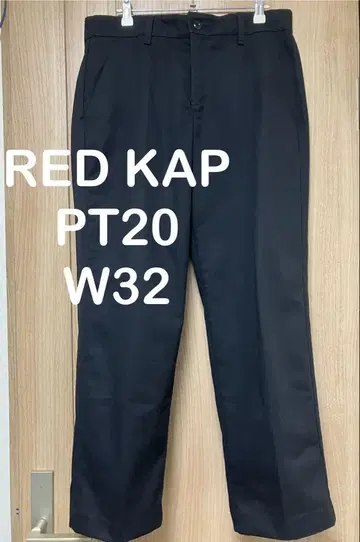 Red Kap 레드캡 PT20 W32 L28 워크 팬츠 블랙