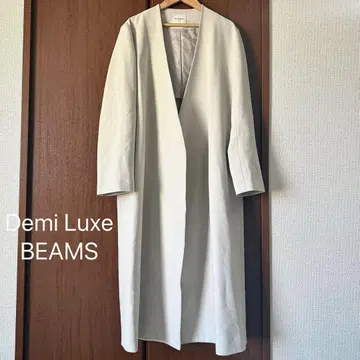 [ Demi-Luxe BEAMS ] 새상품급 롱 코트 스프링 코트 36