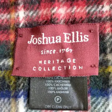 Joshua Ellis 100% 캐시미어 머플러