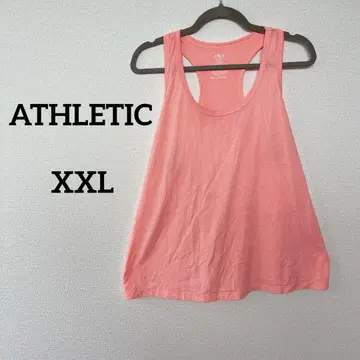 ATHLETIC [ XXL ] 핑크 요가웨어 탱크탑 스포츠 웨어