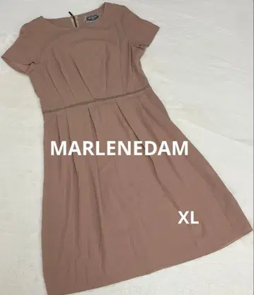 [ 마를렌담 ] MARLENEDAM 반팔 무릎 기장 원피스 42 LL