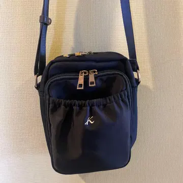 KITAMURA 네이비 숄더백 K