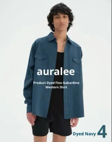 [ AURALEE ] Product Dyed Finx Gabardine