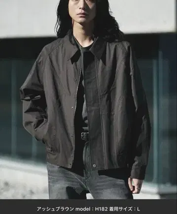 [ WYM ] C/N SHORT CURVED SEAM BLOUSON