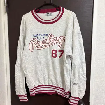 [asics] Rawlings 트레이닝복 LL 그레이 보르도