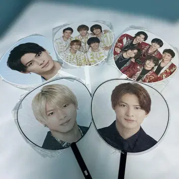 히라노 쇼 부채 5개 세트 킹프리