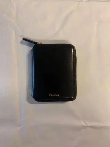 Fennec 블랙 가죽 지갑