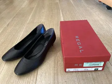 REGAL 플레인 펌프스 블랙 F54L AFA 24cm 힐 35mm
