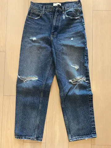 Sea Room Lynn 데미지 데님 하이웨스트