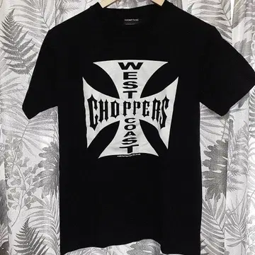 WEST COAST CHOPPERS 블랙 T셔츠 M