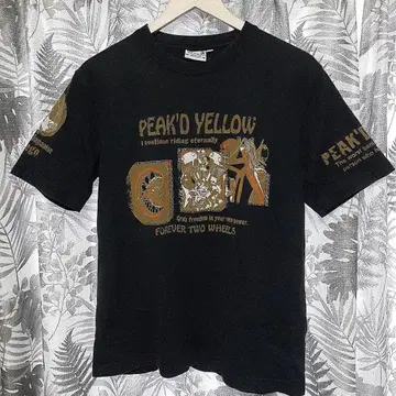 PEAK'D YELLOW 티셔츠 40사이즈
